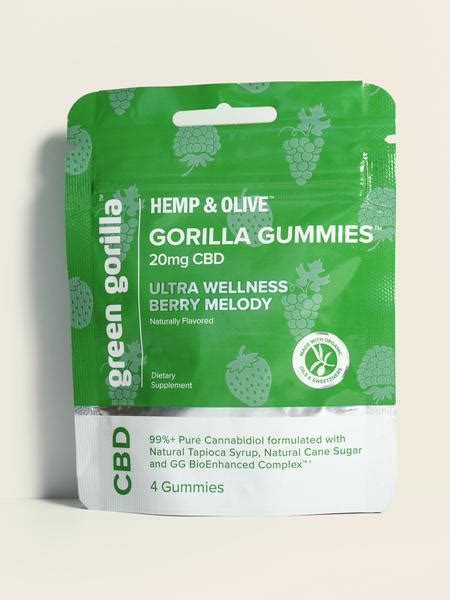 gummi gorilla|20mg CBD Gummies